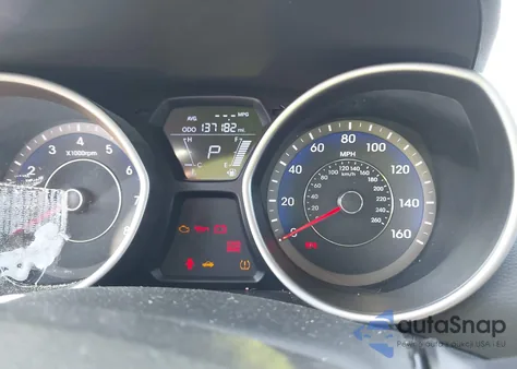 2013 Hyundai Elantra Gs из США, поврежденный, VIN KMHDH6AE9DUO11984